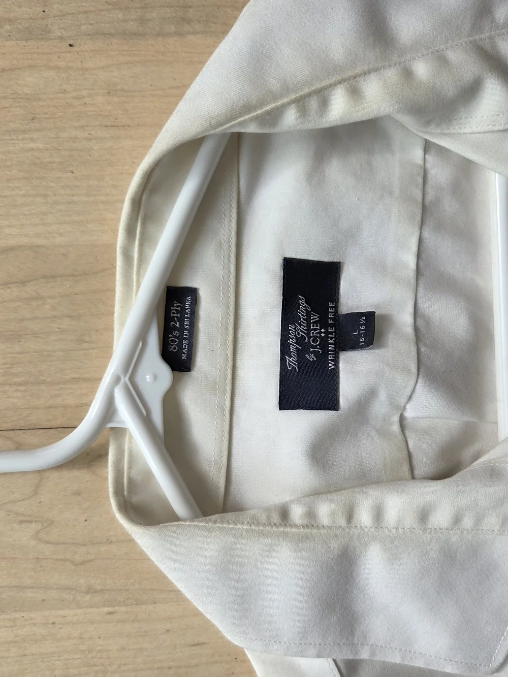 J. Crew crisp white